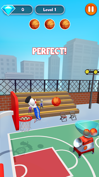 Basketball Block - sports game - عکس بازی موبایلی اندروید