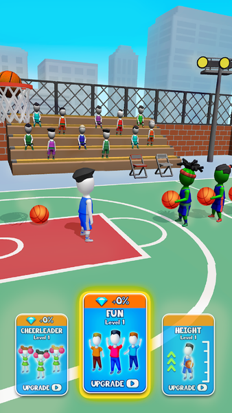 Basketball Block - sports game - عکس بازی موبایلی اندروید