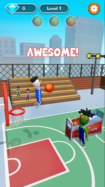 Basketball Block - sports game - عکس بازی موبایلی اندروید