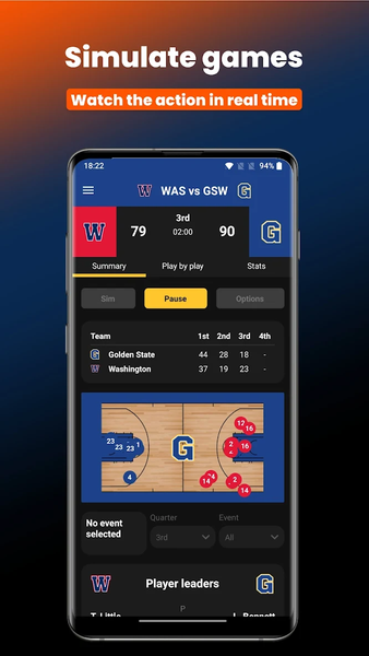 Basketball Legacy Manager 24 - Image screenshot of android app