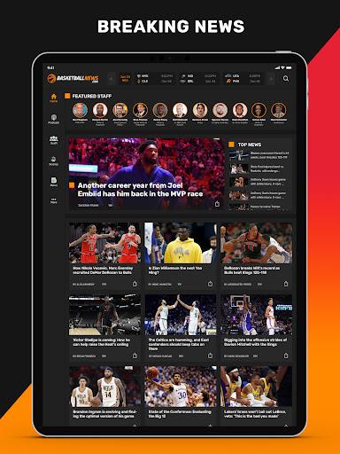 BasketballNews.com - Image screenshot of android app