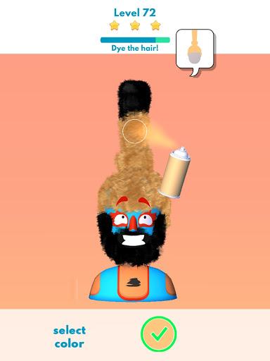 Barber Shop - Hair Cut game - Gameplay image of android game