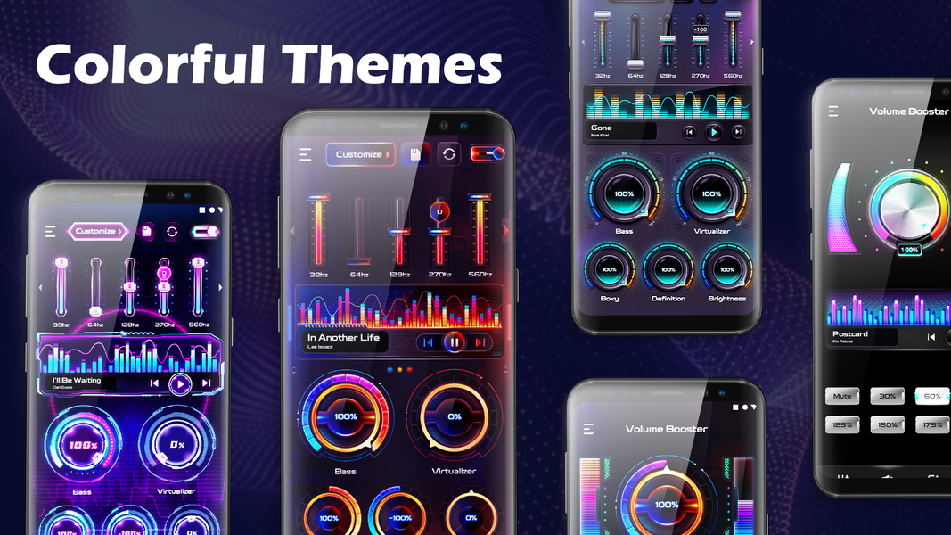 Bass Booster & Equalizer - Image screenshot of android app