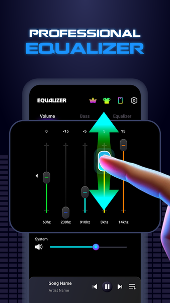Volume Booster & Sound Booster - Image screenshot of android app