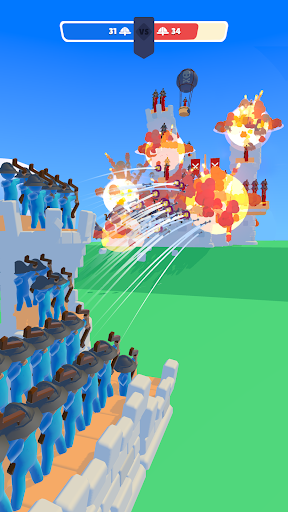 Archery Bastions: Castle War - Image screenshot of android app