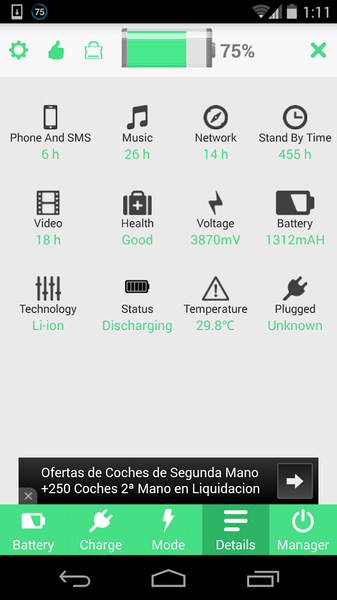 Battery Saver - Image screenshot of android app