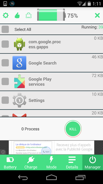Battery Saver - Image screenshot of android app
