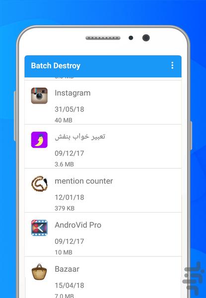 Batch Destroy - Image screenshot of android app