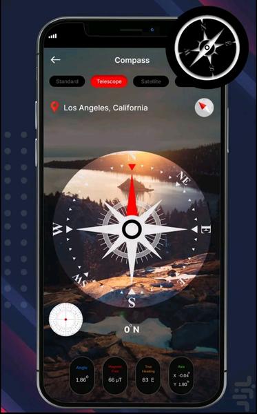 Compass Digital - Image screenshot of android app