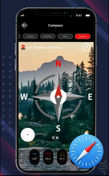 Compass Digital - Image screenshot of android app