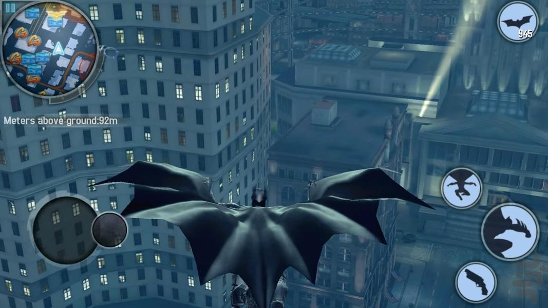 بتمن شوالیه تاریکی - عکس بازی موبایلی اندروید