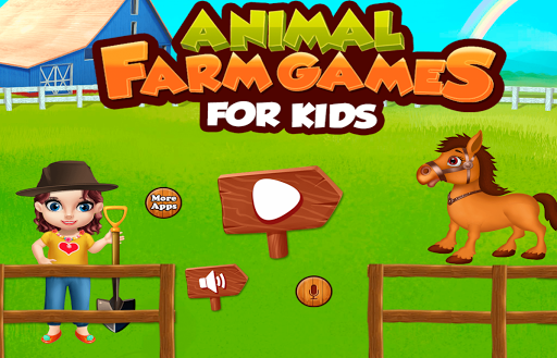 Animal Farm Games For Kids - عکس برنامه موبایلی اندروید