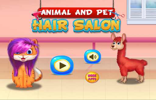 Animal and Pet Hair Salon - Gameplay image of android game