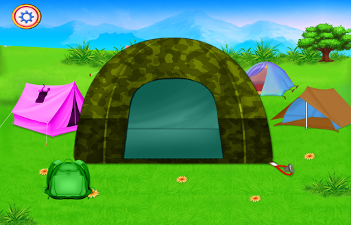 Camping Vacation Kids Games - Gameplay image of android game