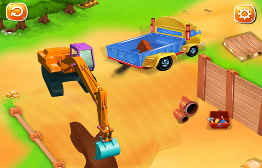 Construction City For Kids - Gameplay image of android game