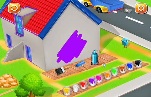 Construction City For Kids - Gameplay image of android game