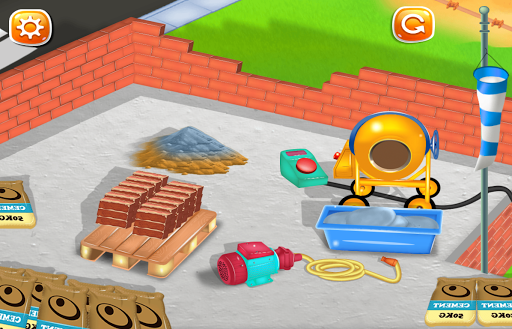 Construction City For Kids - Gameplay image of android game