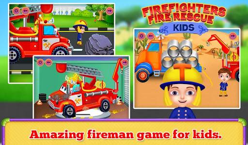 Firefighters Fire Rescue Kids - Gameplay image of android game