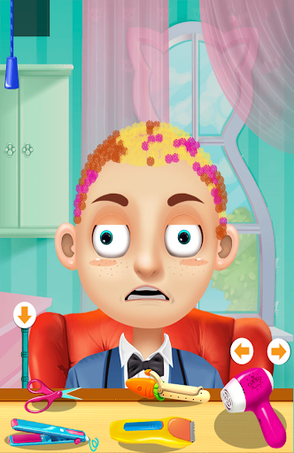 Hair Salon & Barber Kids Games - عکس بازی موبایلی اندروید
