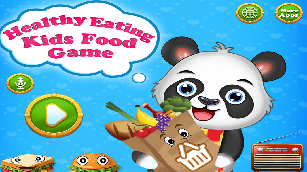 Healthy Eating Diet Kids Food - Gameplay image of android game