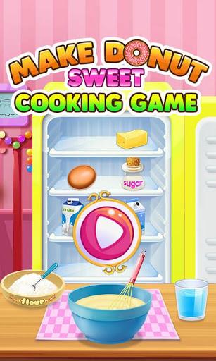 Make Donut Sweet Cooking Game - Gameplay image of android game
