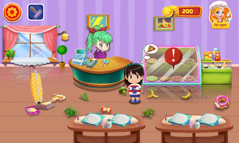 The Pizza Shop Restaurant Game - Gameplay image of android game