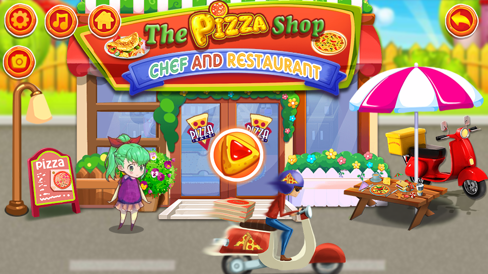 The Pizza Shop Restaurant Game - Gameplay image of android game