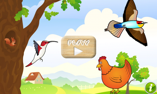 Birds Game for Toddlers Puzzle - Gameplay image of android game