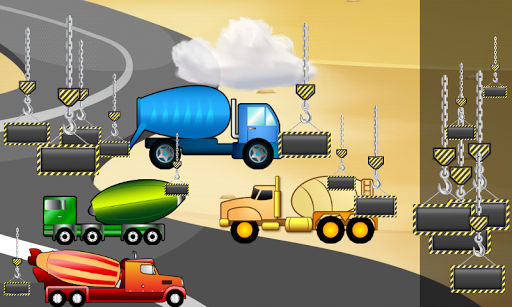 Diggers and Truck for Toddlers - Gameplay image of android game