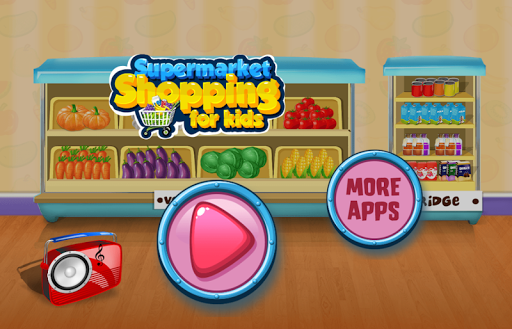 Supermarket Shopping for Kids - Gameplay image of android game