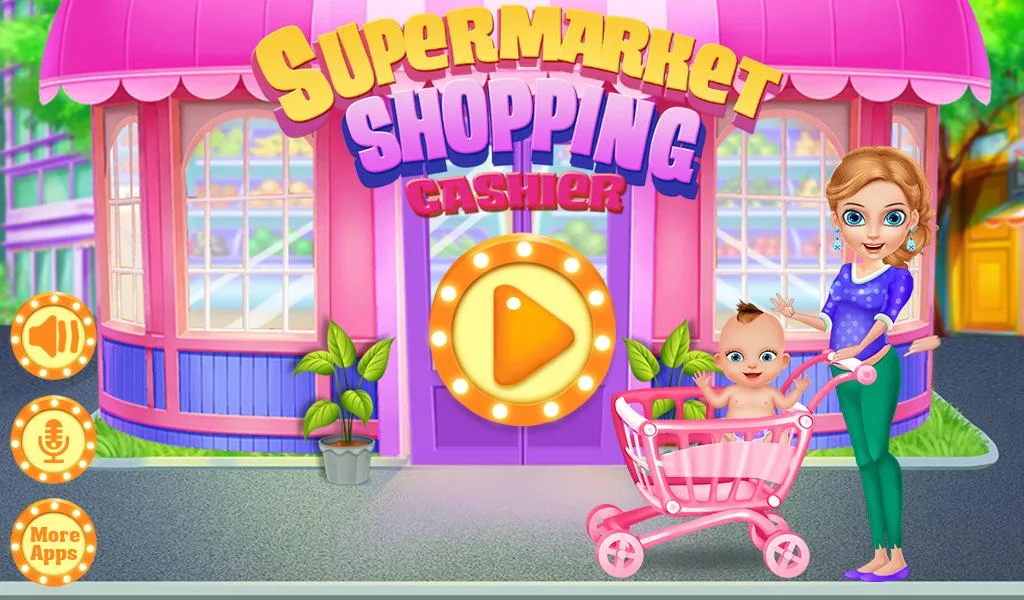 Supermarket Shopping Cashier - - Gameplay image of android game