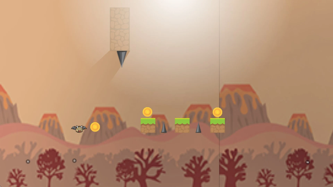 Bat Run - Gameplay image of android game