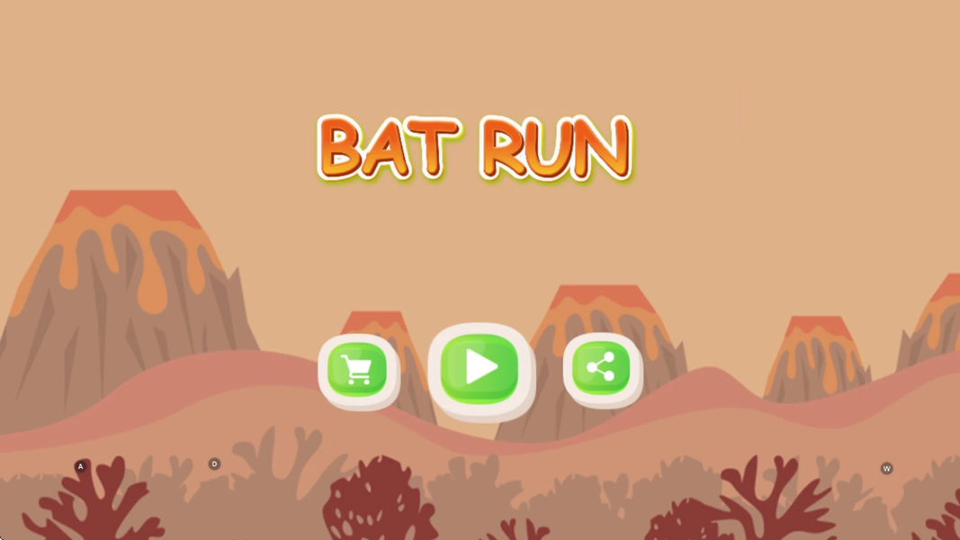 Bat Run - Gameplay image of android game