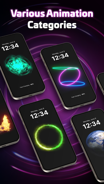 Color Battery Charge Animation - Image screenshot of android app