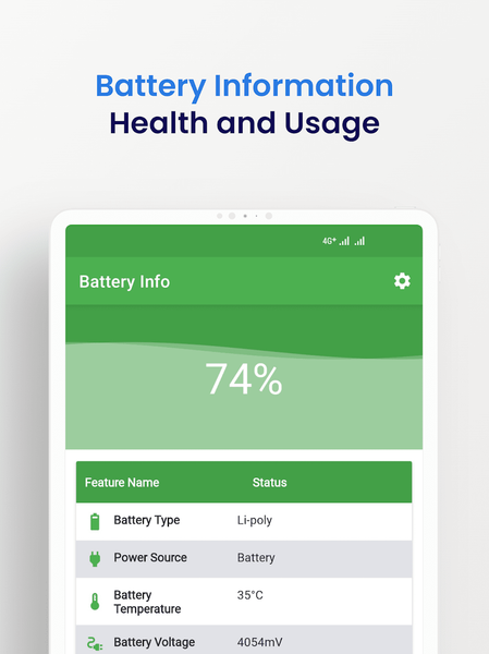 Fully Charged Battery Alarm - عکس برنامه موبایلی اندروید