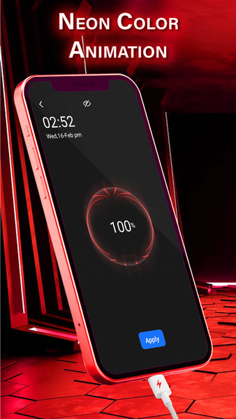 Battery Charging Animation App - Image screenshot of android app