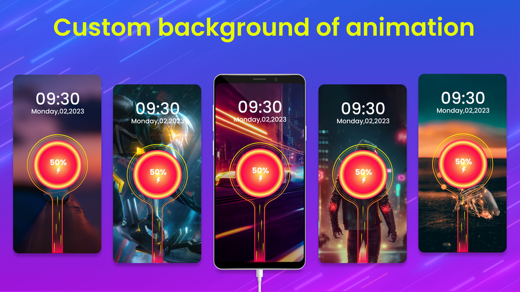 Battery Charging Animation - Image screenshot of android app
