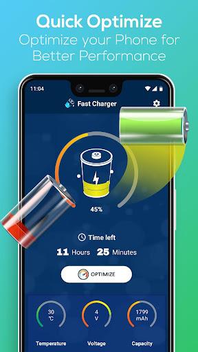 Fast Charging 2020 – Battery Saver & Booster - عکس برنامه موبایلی اندروید