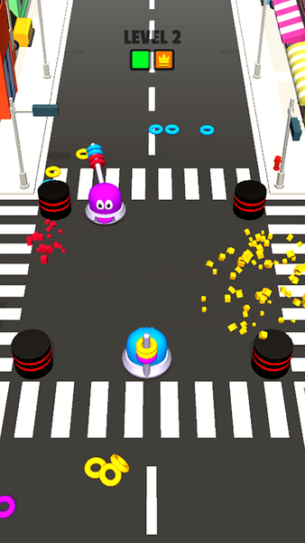 Ring Toss Battle - Toss Master - Gameplay image of android game