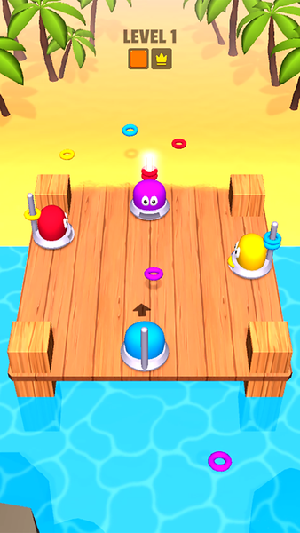 Ring Toss Battle - Toss Master - Gameplay image of android game