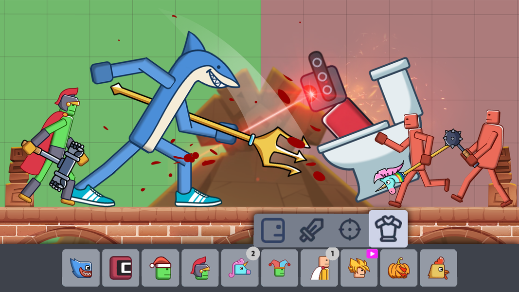Battle Hub: Playground War - Gameplay image of android game