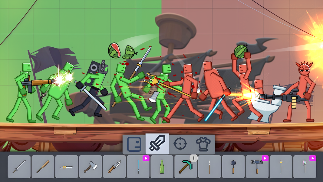 Battle Hub: Playground War - Gameplay image of android game