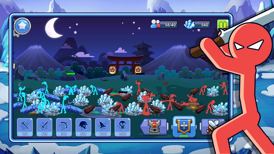 Stickman Empire : Strategy War - عکس بازی موبایلی اندروید