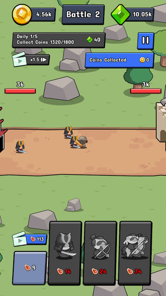 Time Battle War - عکس بازی موبایلی اندروید