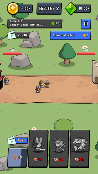 Time Battle War - Gameplay image of android game