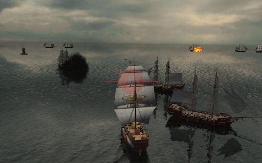 Online Battles : Warship Simulator - Gameplay image of android game