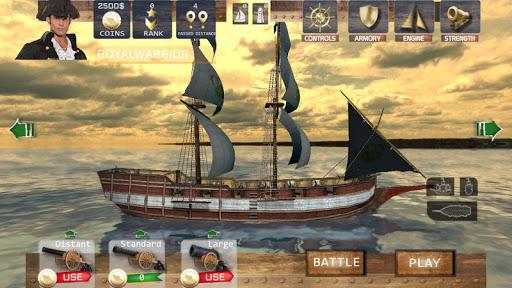 Online Battles : Warship Simulator - Gameplay image of android game