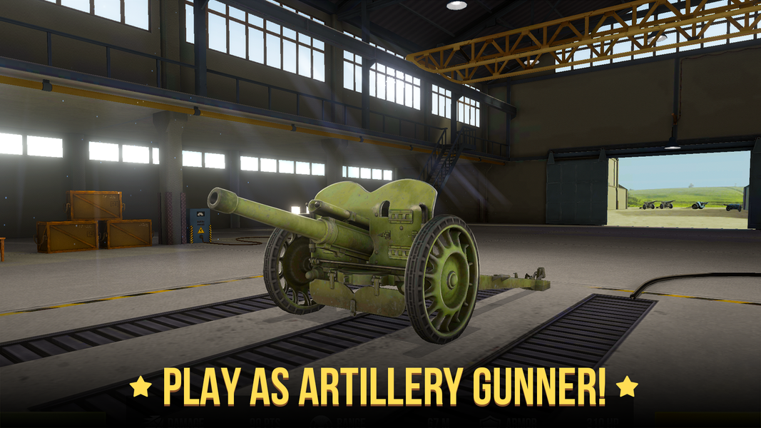 World of Artillery: Cannon War - Gameplay image of android game
