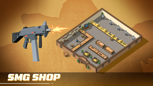 Idle Gun Shop Tycoon - Gameplay image of android game