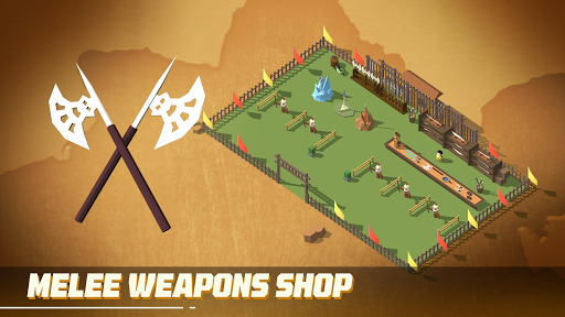 Idle Gun Shop Tycoon - Gameplay image of android game